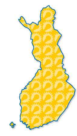 Suomikartta, Oulun Loistosähkö Oy.